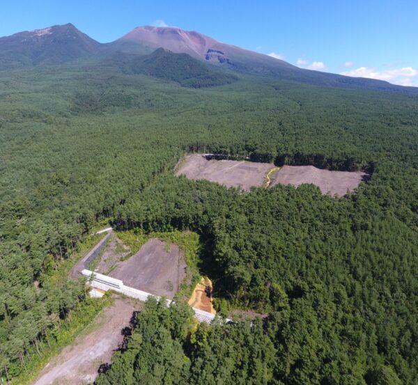 濁川第二砂防堰堤工事