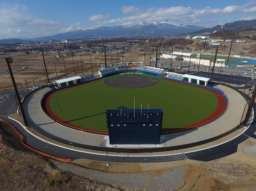 佐久総合運動公園野球場(本体・スコアボード・ナイター照明)