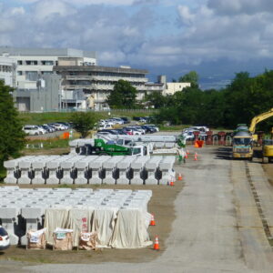 臼田護岸災害復旧その2工事　現場見学📷