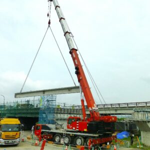 令和6年度 防災・安全交付金（道路）工事（浅蓼大橋2工区）現場見学📸①