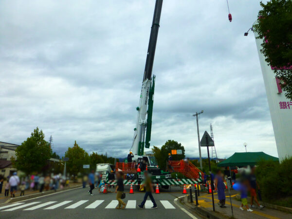 第3回まるごとつながるフェスタ佐久平イベントにて、竹花組ブース全体の画像。