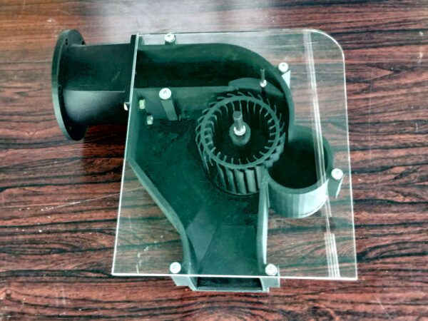 小水力発電所の新型クロスフロー水車