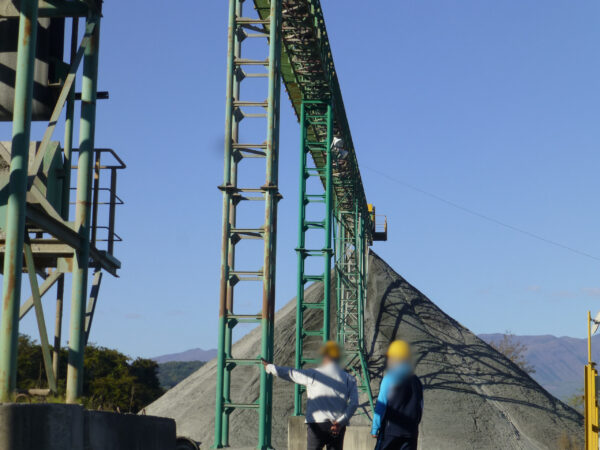 佐久砕石工場内見学