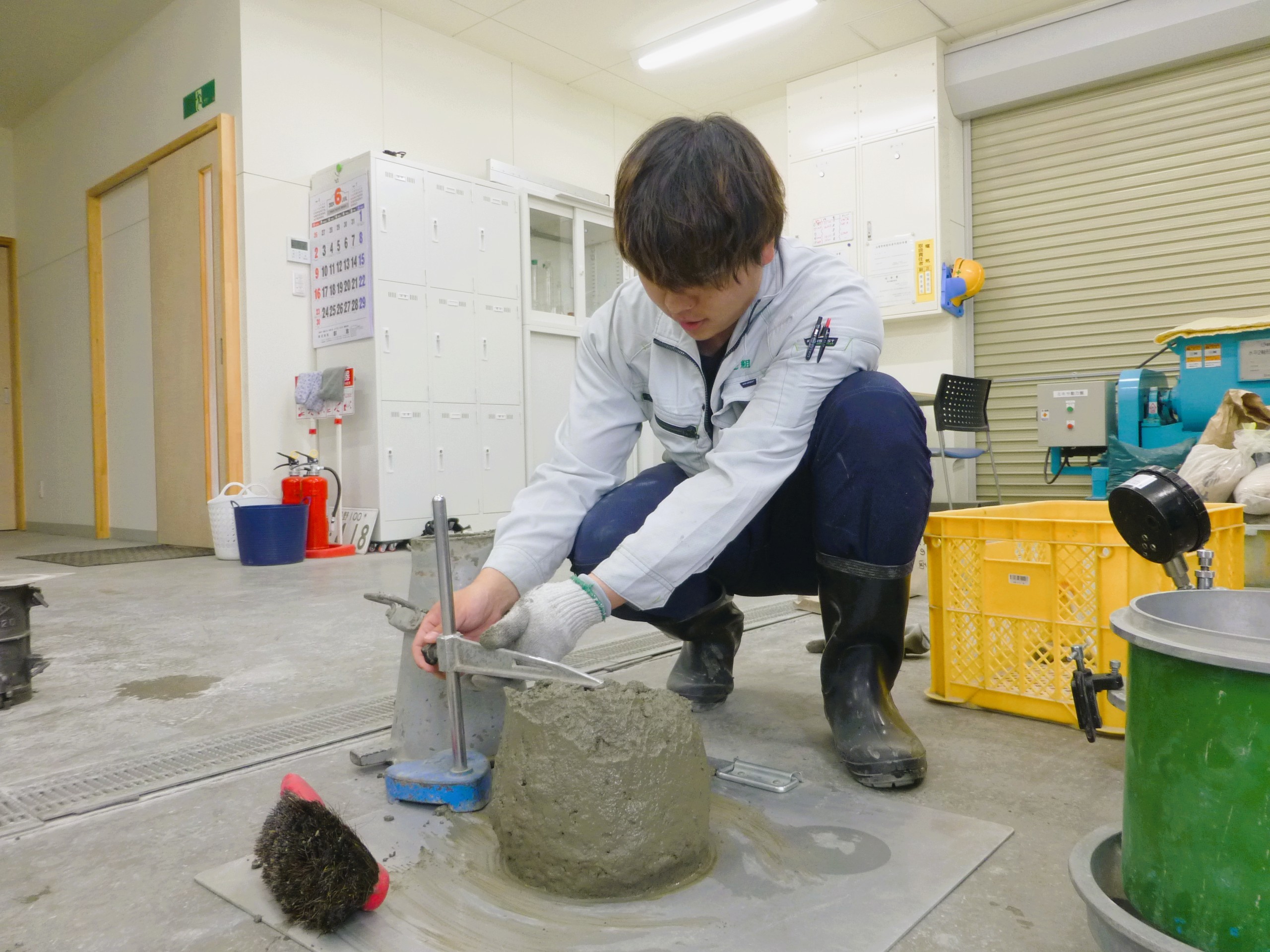 竹花組の社員写真